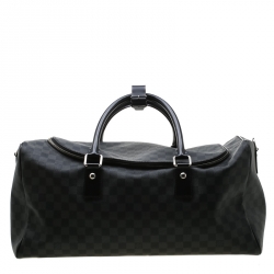 Louis Vuitton Damier Graphite Black Roadster Duffle Bag
