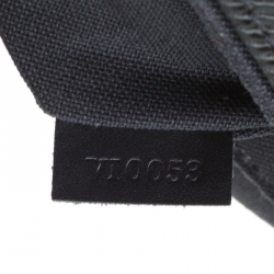 Louis Vuitton Black Fabric and Taiga Leather Saratov GM Messenger Bag