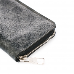 Louis Vuitton Damier Graphite Canvas Vertical Zippy Wallet