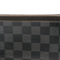 Louis Vuitton Damier Graphite Canvas Vertical Zippy Wallet