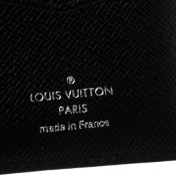 Louis Vuitton Black Epi Leather Pocket Organizer 