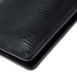 Louis Vuitton Black Epi Leather Pocket Organizer 