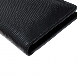 Louis Vuitton Black Epi Leather Pocket Organizer 