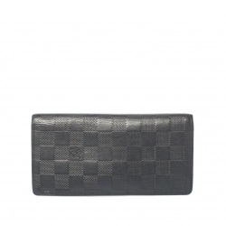 Louis Vuitton Onyx Damier Infini Leather Brazza Wallet
