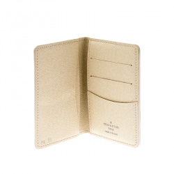 Pre Owned Louis Vuitton Damiere Azur Canvas Pocket Organizer
