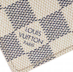 Pre Owned Louis Vuitton Damiere Azur Canvas Pocket Organizer