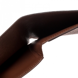 Pre Owned محفظة بطيتين لوي فيتون كانفاس مونوغرامية