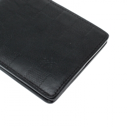 Louis Vuitton Black Damier Infini Leather Multiple Wallet
