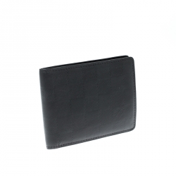 Louis Vuitton Black Damier Infini Leather Multiple Wallet