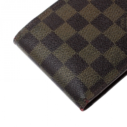 Louis Vuitton Damier Ebene Canvas Florin Wallet