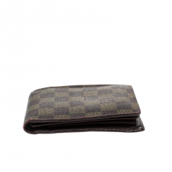 Louis Vuitton Damier Ebene Canvas Florin Wallet