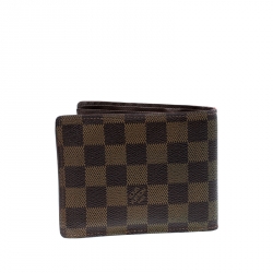 Louis Vuitton Damier Ebene Canvas Florin Wallet