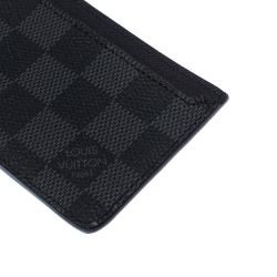 Louis Vuitton Black Damier Graphite Canvas Neo Porte-Cartes Card Holder