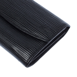 Louis Vuitton Black Epi Leather Business Card Holder