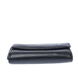 مملوكة مسبقًا Louis Vuitton Black Epi Leather Business Card Holder