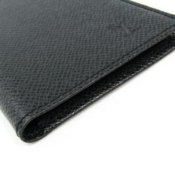 Louis Vuitton Black Taiga Leather Card Case