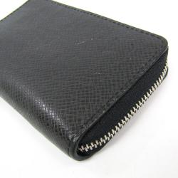 Louis Vuitton Noir Taiga Leather Vertical Zippy Coin Purse