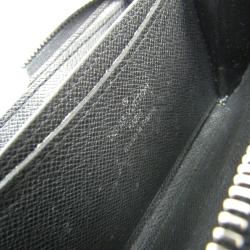 Louis Vuitton Noir Taiga Leather Vertical Zippy Coin Purse