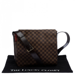 Louis Vuitton Damier Ebene Canvas Bastille Messenger Bag