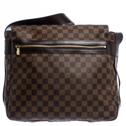 Louis Vuitton Damier Ebene Canvas Bastille Messenger Bag
