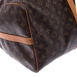 مملوكة مسبقًا Louis Vuitton Monogram Canvas Keepall Bandouliere 55 Bag