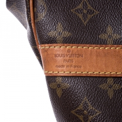 مملوكة مسبقًا Louis Vuitton Monogram Canvas Keepall Bandouliere 55 Bag
