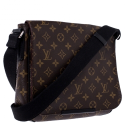 Pre Owned Louis Vuitton Monogram Canvas District PM Bag
