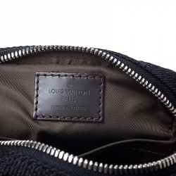 Pre Owned Louis Vuitton Black Geant Canvas Compagnon Messenger Bag