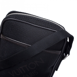 Pre Owned Louis Vuitton Black Geant Canvas Compagnon Messenger Bag