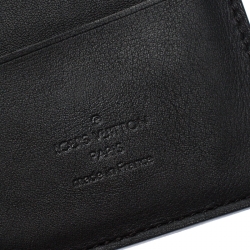 Louis Vuitton Black Damier Infini James Bifold Wallet