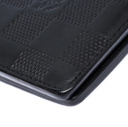 Louis Vuitton Black Damier Infini James Bifold Wallet