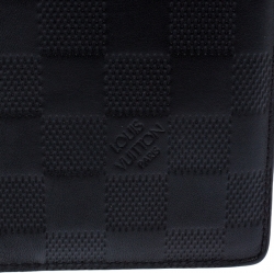 Louis Vuitton Black Damier Infini James Bifold Wallet