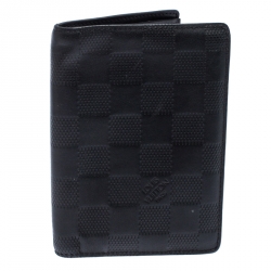 Louis Vuitton Black Damier Infini James Bifold Wallet
