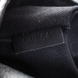 Pre Owned حقيبة لوي فيتون ديستريكت كانفاس غرافيت دامييه MM