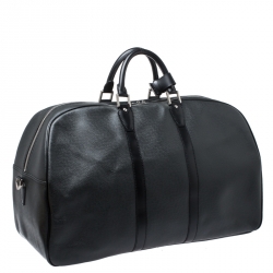 مملوكة مسبقًا Louis Vuitton Black Taiga Leather Helanga 1 Poche Travel Bag