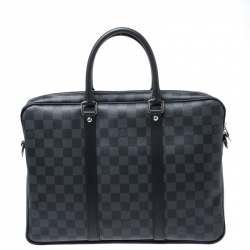 Louis Vuitton Damier Graphite Canvas Porte Documents Voyage PM Bag