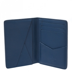 مملوكة مسبقًا Louis Vuitton Blue Damier Infini Leather Pocket Organizer 