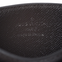 Pre Owned Louis Vuitton Black Damier Graphite Canvas Neo Porte Cartes Card Holder