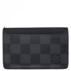 Louis Vuitton Neo Card Holder in Damier Graphite Coated Canvas