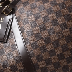 Louis Vuitton Damier Ebene Canvas Keepall Bandouliere 55