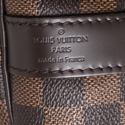 Louis Vuitton Damier Ebene Canvas Keepall Bandouliere 55
