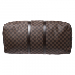Louis Vuitton Damier Ebene Canvas Keepall Bandouliere 55