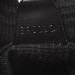 Pre Owned Louis Vuitton Black/Green Taiga Leather and Nylon Viktor Messenger Bag