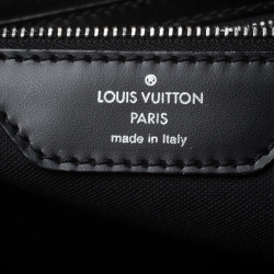 Pre Owned Louis Vuitton Black/Green Taiga Leather and Nylon Viktor Messenger Bag