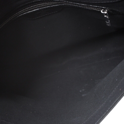 Pre Owned Louis Vuitton Black/Green Taiga Leather and Nylon Viktor Messenger Bag