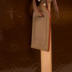 Pre Owned حقيبة عمل لوي فيتون فاندام فيرنيه مونوغرامي برونزية