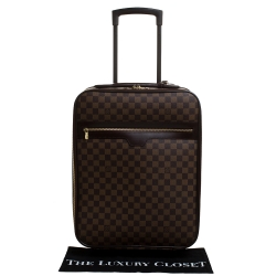 Louis Vuitton Damier Ebene Canvas Pegase 45 Luggage