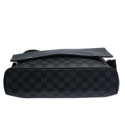 Pre Owned Louis Vuitton Damier Graphite Canvas District MM Bag