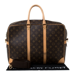 Louis Vuitton Monogram Canvas Porte-Documents Voyage Suitcase