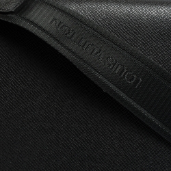 Pre Owned Louis Vuitton Black Taiga Leather Roman PM Bag 